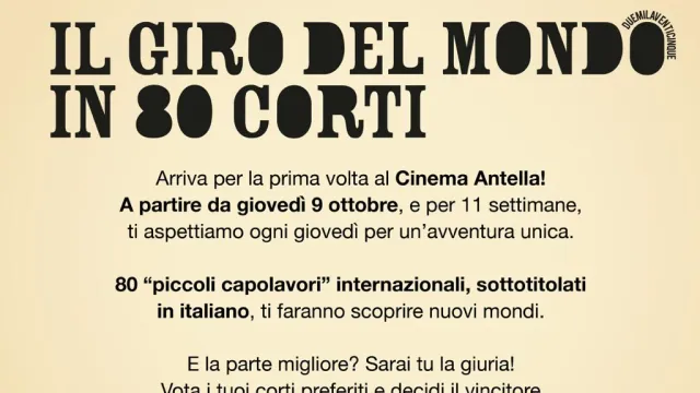 Immagine di Locandina il Giro del Mondo in 80 Corti
