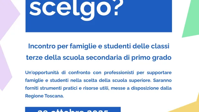 Immagine locandina Che scuola scelgo 2025