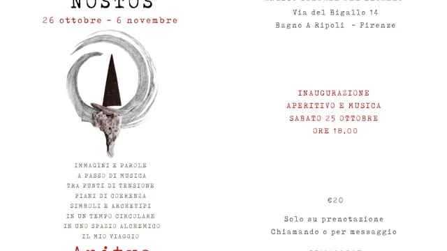 Immagine invito inaugurazione Nostos