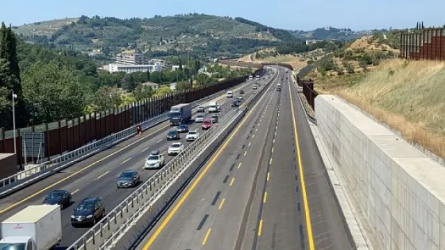 immagine autostrada terza corsia