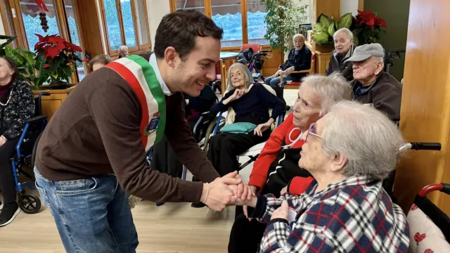 Il saluto del sindaco Pignotti agli anziani delle Rsa - 2025