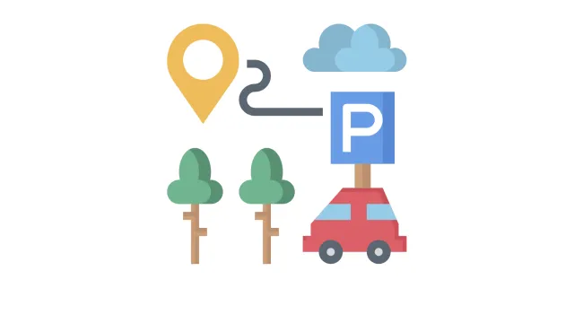 Immagine generica parcheggio parco urbano Sorgane 