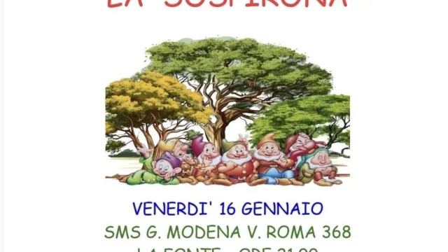 Locandina La Sospirona 2026