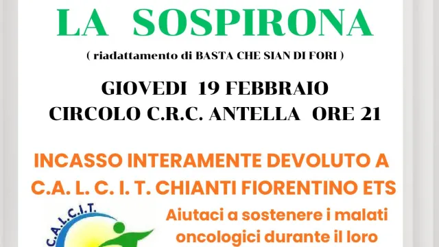 Immagine locandina Sospirona per Calcit 2026