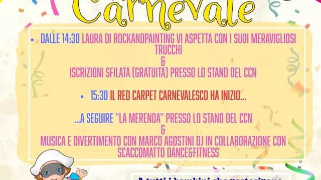 Locandina Carnevale Antella 2026