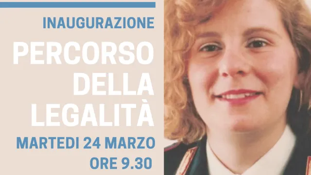 Locandina Percorso legalità 2026