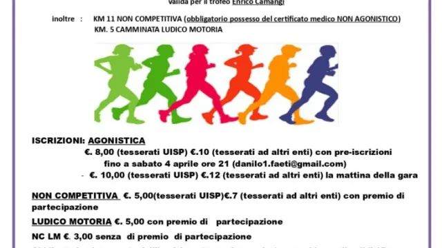 Locandina Scarpinata per i colli del Sud - 2026