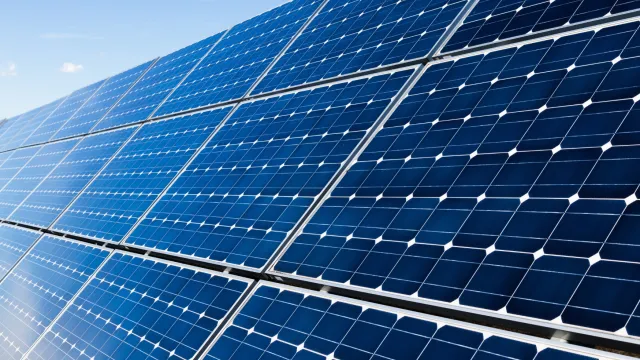 Immagine generica pannelli solari