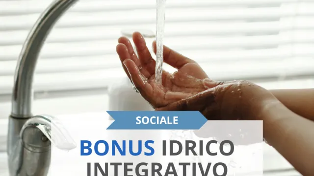 Card - Bonus idrico integrativo 2026