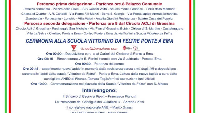 Festa Liberazione 25 Aprile 2026