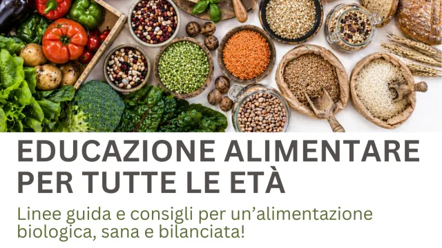 Locandina Educazione alimentare