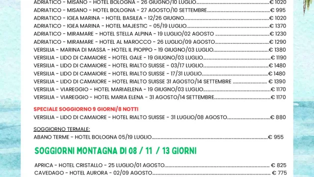 Locandina Vacanze Insieme 2026