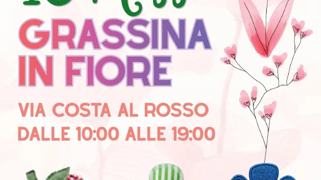 Locandina Grassina in Fiore 2026
