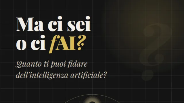 Locandina Ma ci sei o ci FAI
