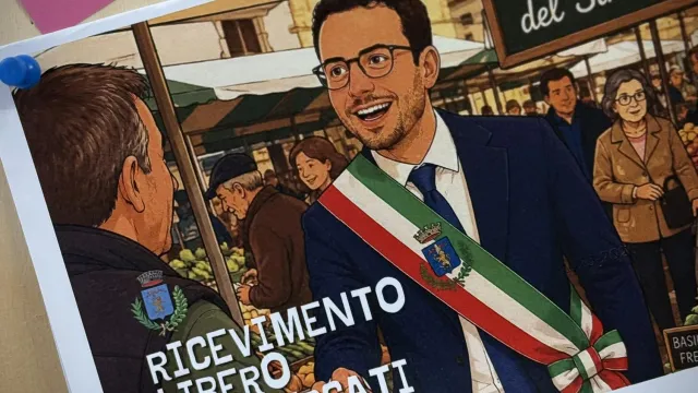 Immagine il banchino del sindaco