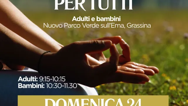 Locandina Yoga al parco 2026