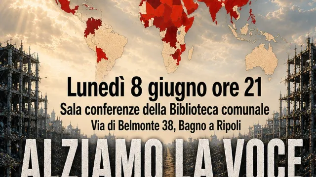Locandina Alziamo la voce