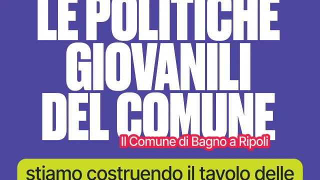 Immagine locandina per avviso politiche giovanili