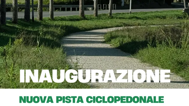 Locandina inaugurazione Via verde Ritortoli