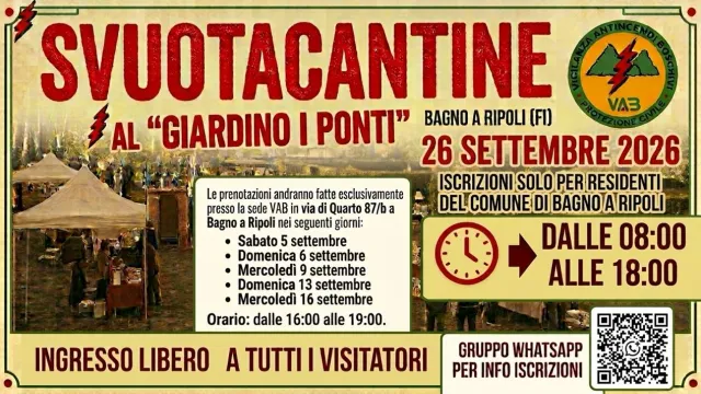 Locandina Svuotacantine 2026