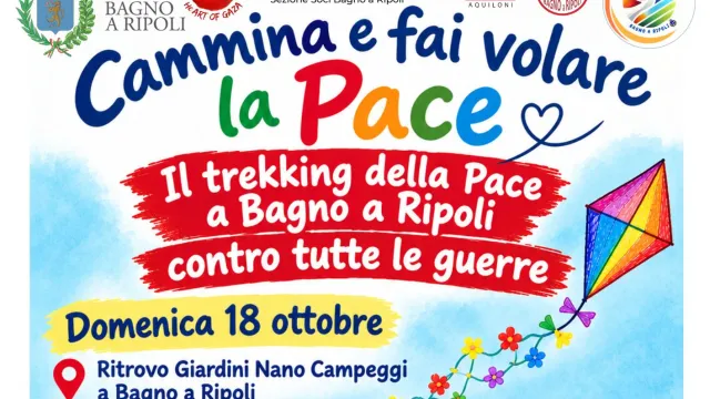 Locandina Marcia della Pace
