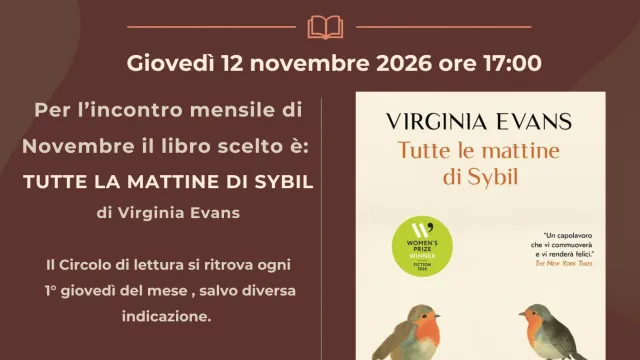 Circolo lettura novembre 2026