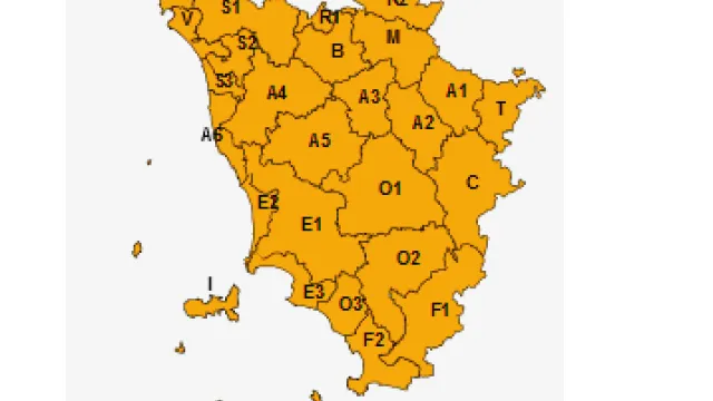 allerta arancio