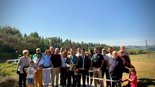 Inaugurazione pista ciclabile Ritortoli