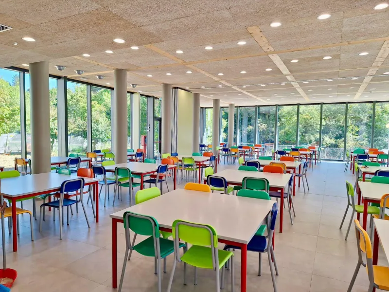Immagine nuova mensa scuola Marconi