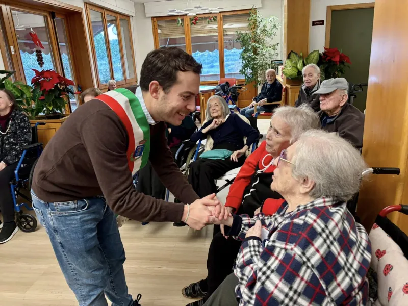 Il saluto del sindaco Pignotti agli anziani delle Rsa - 2025
