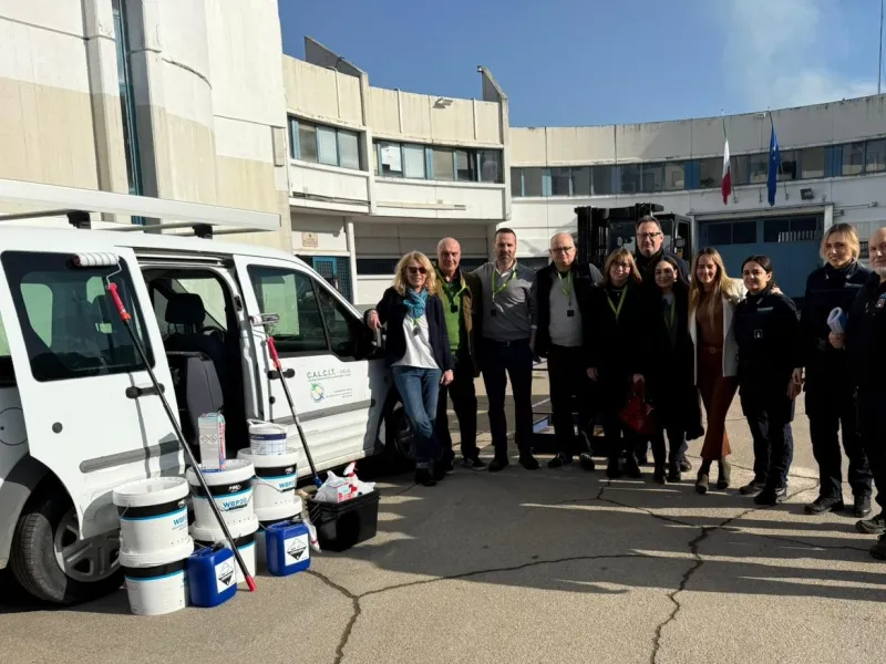 Donazione a Sollicciano - Calcit, Camera penale e Comune