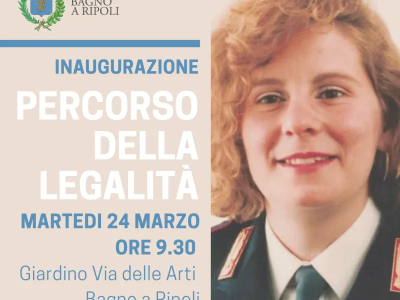 Locandina Percorso legalità 2026