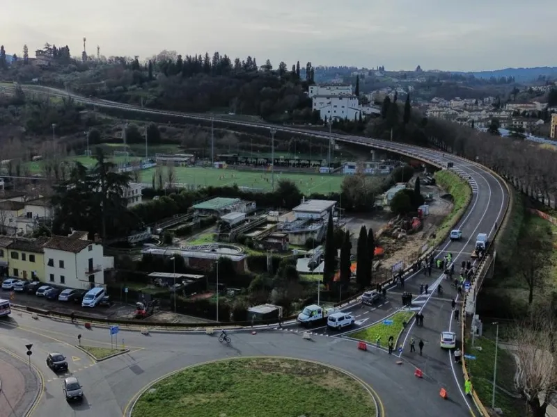 Immagine Variante Grassina rotatoria Ponte a Niccheri