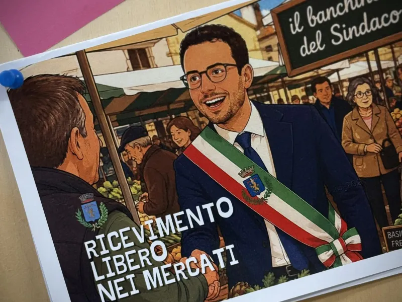 Immagine il banchino del sindaco