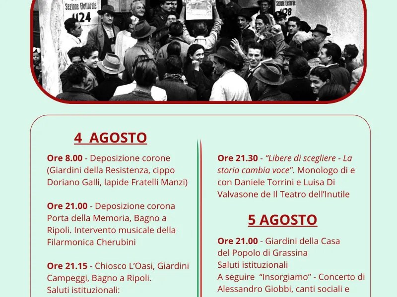 Liberazione Bagno a Ripoli - 4 Agosto 2025 DEFINITIVA
