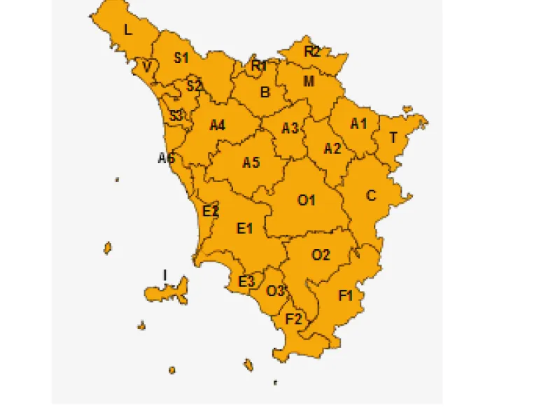 allerta arancio