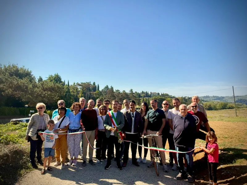 Inaugurazione pista ciclabile Ritortoli