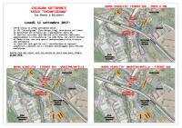 Terza corsia, da lunedì chiuso il sottoponte sulla Sr 222 “Chiantigiana” e traffico deviato sulla bretella di via Aldo Moro