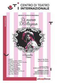 “Di nuovo D'Artagnan” venerdì 24, sabato 25, domenica 26 febbraio 2017